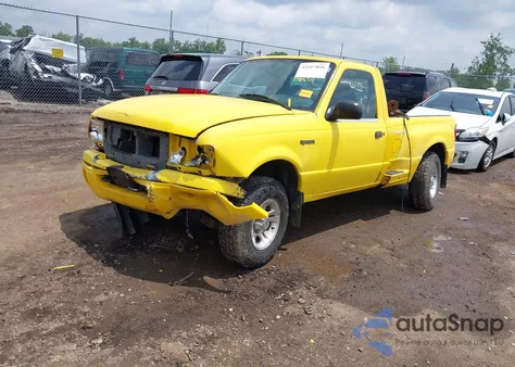 2001 Ford Ranger Edge z USA, uszkodzony, nr VIN 1FTYR10E11PA98653